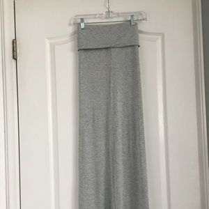 F21 maxi long skirt